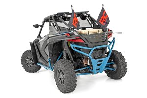 LED Light Whip Kit - Rough Country - 2 ft, 2-pc - Multi-Color